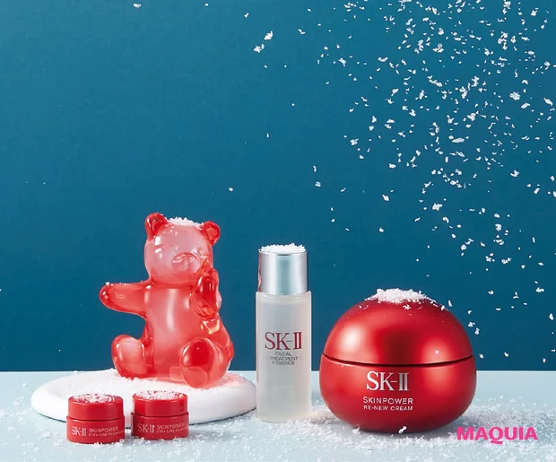 クリスマスコフレ 2025 新作スキンケア エスケーツー スキンパワー リニュー クリーム コフレ 2025 ホリデーコレクション