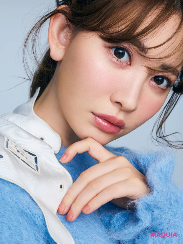 小嶋陽菜 YSL ラブシャイン グロスプランパー 3を使ったメイク