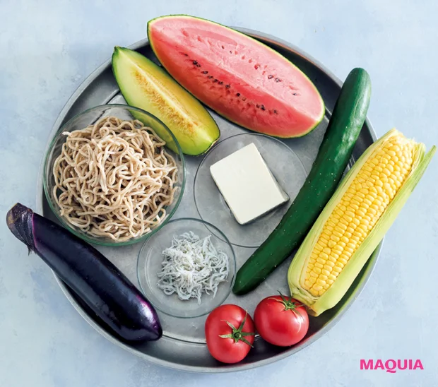 マキア　薬膳　夏バテ　食材　中医学