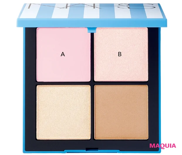 ツヤめく青みで、透明感が花開く！ 鈴木えみさんが魅せる質感レイヤードメイクの極意_4