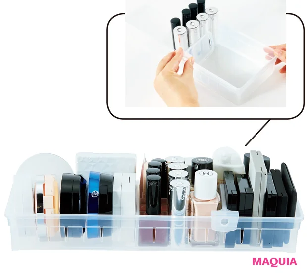 キッチントレー ワイド クリアー ¥100/Seria