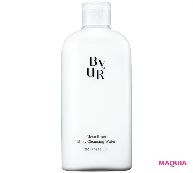 マキア ベストコスメ2025下半期 プチプラスキンケア部門 5位 ByUR クリーンリセット ミルキー クレンジングウォーター