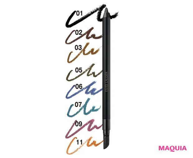 ダブル ウェア  ウォータープルーフ  ジェル アイ ペンシル  各¥3190