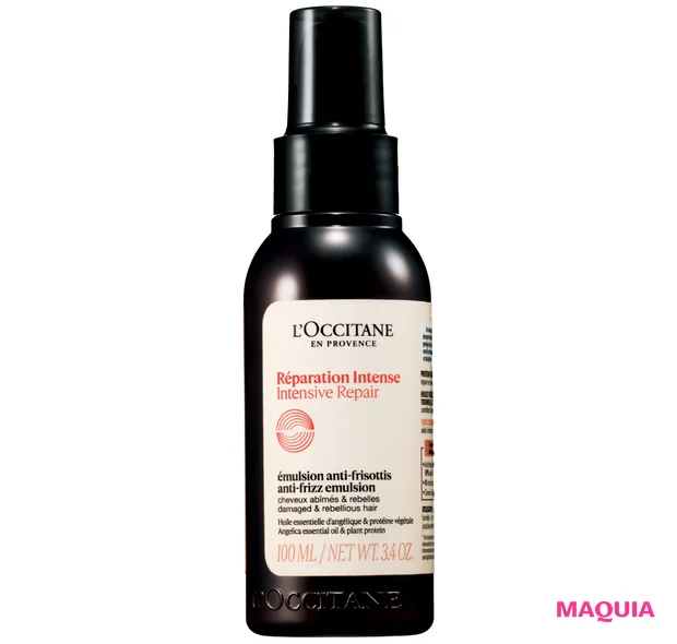 マキア　ベストコスメ2025下半期 アウトバスヘアケア部門 4位 ロクシタン　インテンシヴリペア ヘアミルクセラム