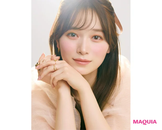 マキア　雑誌　櫻坂46　守屋麗奈　2025年6月号