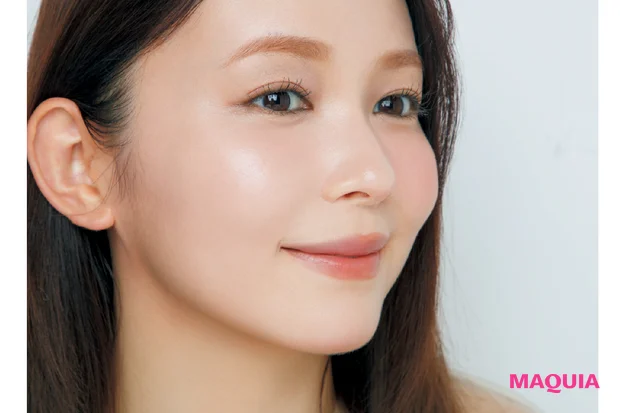 マキア 秋メイク 2025 チーク おすすめ ベースメイク