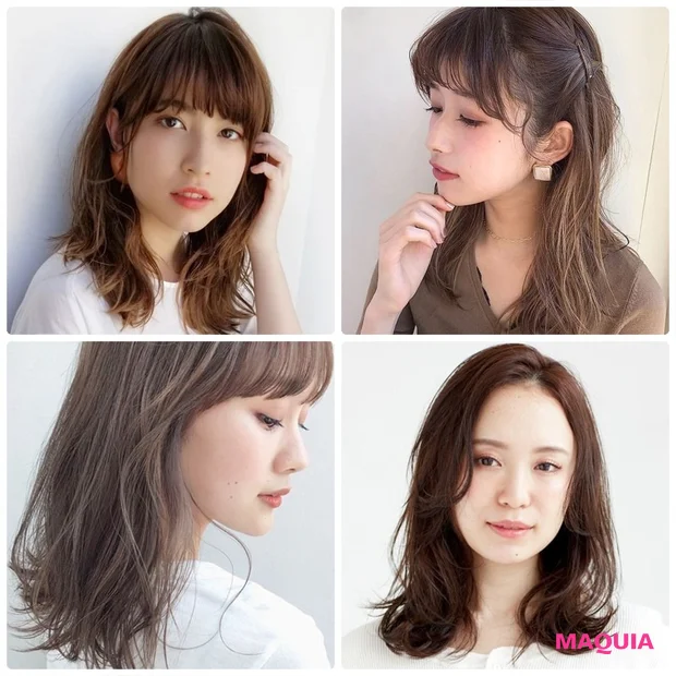 【2020年最新】セミロングの髪型・ヘアスタイル20選 - かわいいも大人っぽいも叶う！ 前髪あり・なし別おすすめヘアまとめ