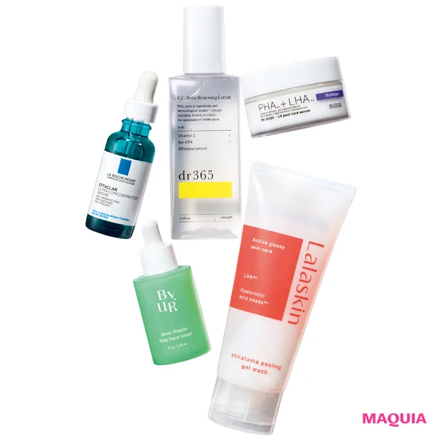 【肌のくすみ改善スキンケア】透明感を呼び戻す「ピーリング」5選