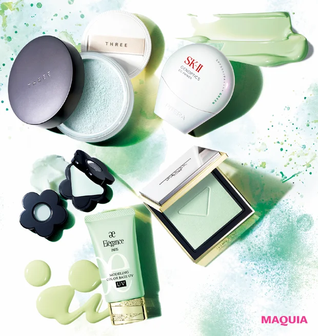 【春新作コスメ速報】赤み・くすみをカバーするグリーン下地やSHISEIDOのパウダーなど注目アイテム19選
