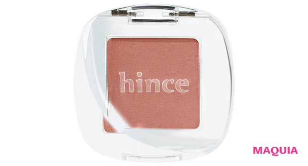 マキア ベストコスメ 2025下半期 40代 50代 おすすめコスメ hince シングルアイシャドウ 22