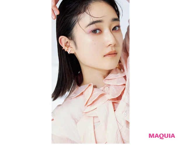 軽やか黒合わせでパープルを辛口に昇華