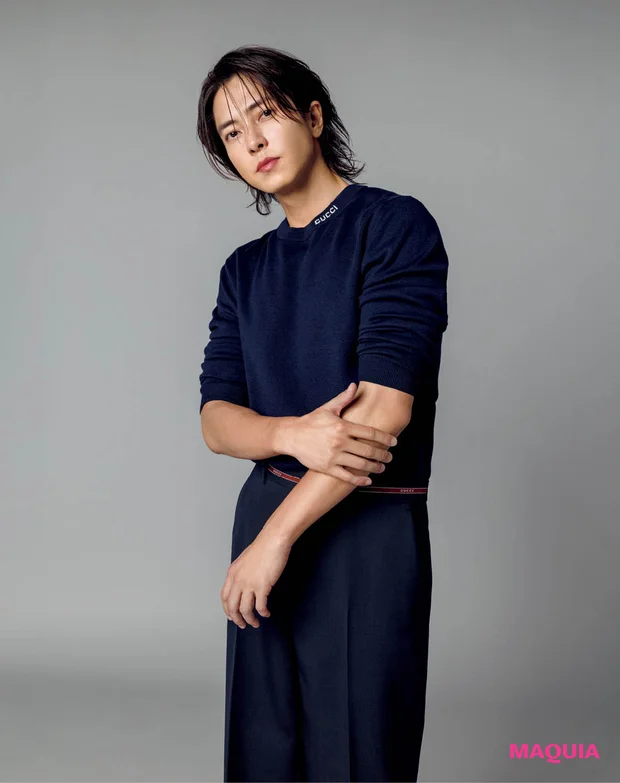 山下智久 インタビュー マキア MAQUIA 12月号 カメラ目線