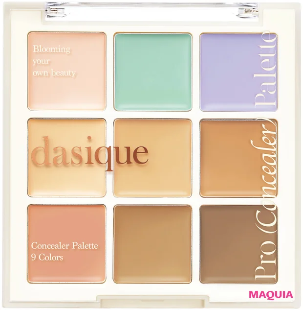 鈴木えみ ベースメイク AI肌 デイジーク プロコンシーラーパレット 01 