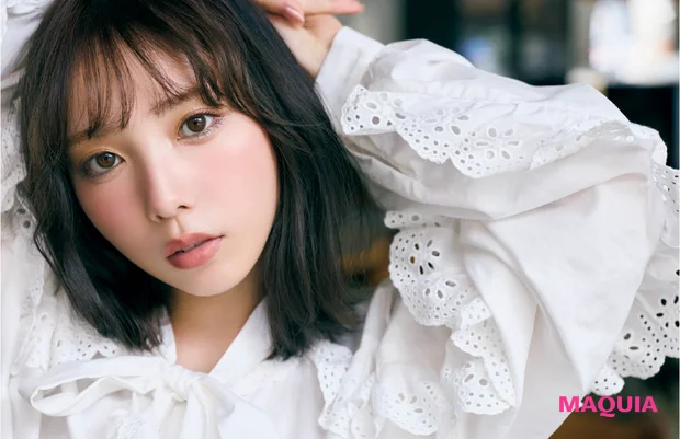 元乃木坂46 与田祐希 女子会メイク グリーンの差し色で映える目元に!