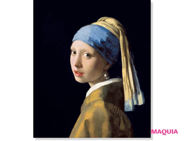 ヨハネス・フェルメール『真珠の耳飾りの少女』(修復後) (1665年) ©アフロ