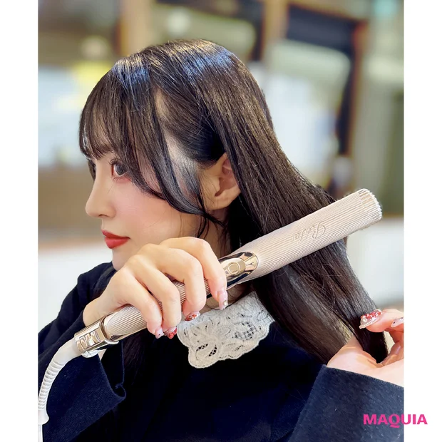 MAQUIAベスコス2025下半期 ビューティギア部門2位 ReFa リファストレート アイロン プロ+ エディターお試し ロングヘア 使用感