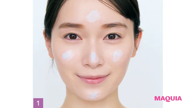 櫻坂46 守屋麗奈 セルフメイク 秋 2種類の下地を使い透明感を仕込む