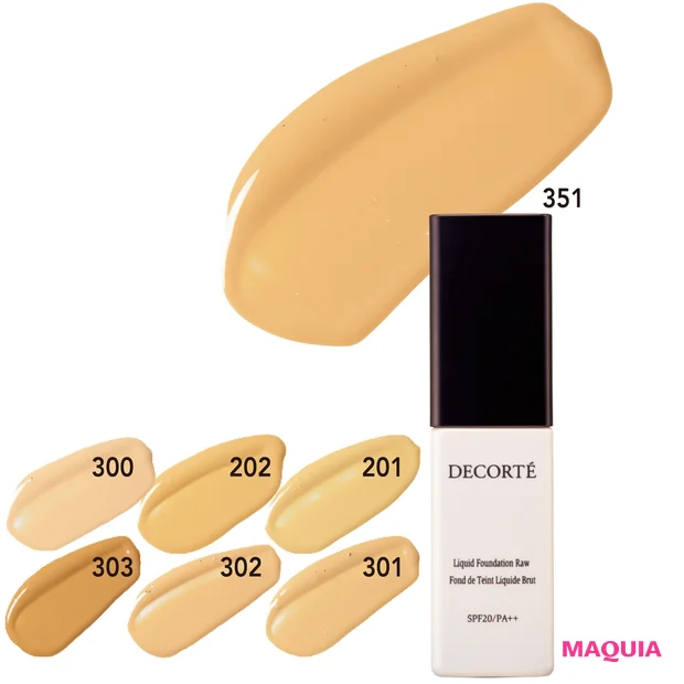 コスメデコルテ ザ スキン リキッドファンデーション ロウ SPF20・PA++ 全7色 30ml 各¥5000