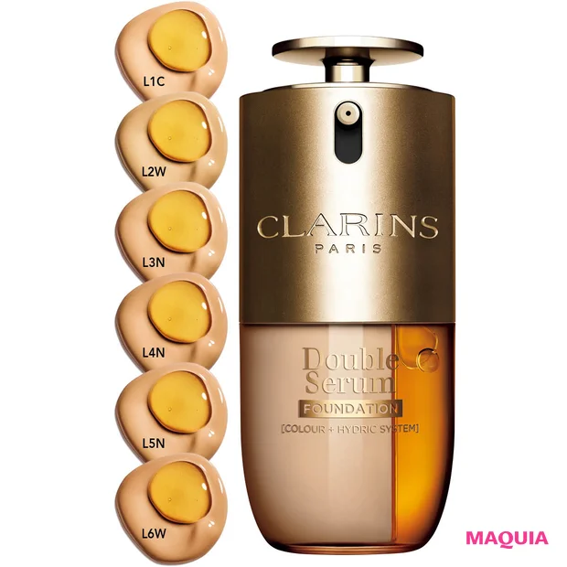 2026年春夏新作 おすすめ美容液ファンデーション CLARINS(クラランス) ダブル セーラム ファンデーション
