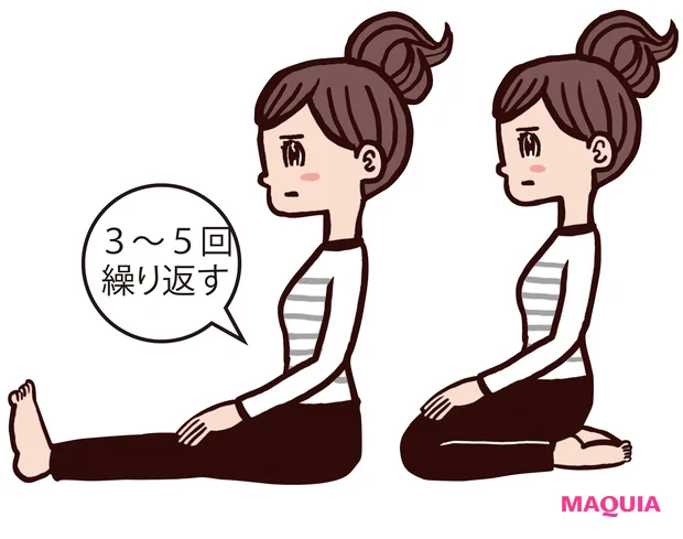1分間正座