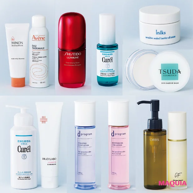 【40代以上・ゆらぎ肌のおすすめスキンケア12選】40代以上の美容家＆マキアエディターが厳選！