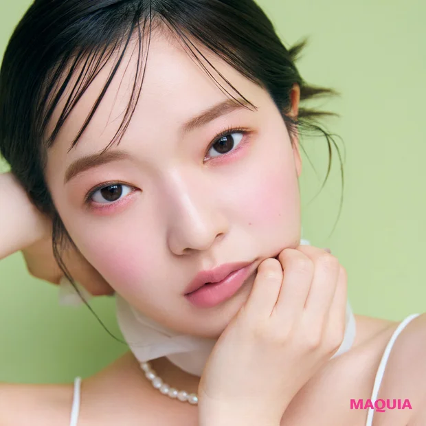 話題のうさぎメイク×ケイトのラベンダーベースが最強タッグ。プチプラで叶える夏のトレンド顔【MAQUIAプチプラコスメグランプリ2025】