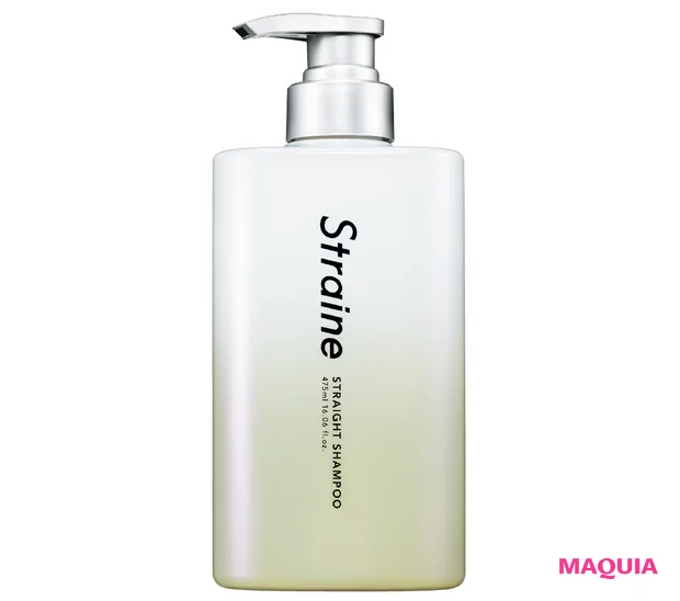 マキア　ベストコスメ2025下半期 インバスヘアケア部門 3位 Straine　ストレートシャンプー ホワイトブロッサムの香り