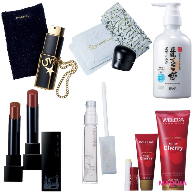 新作コスメ11選 マキアエディターズが新製品をジャッジ!リップモンスター限定色など、リアルなコメントに注目