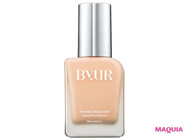 マキア ベストコスメ2025下半期 リキッドファンデーション部門 5位 ByUR セラムフィット スキニー グローリキッドファンデーション