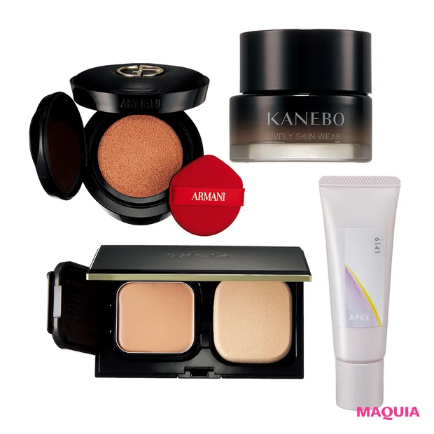 【長井かおりさん完全監修】ハイライトなしでもOKな新作ファンデーション4選！