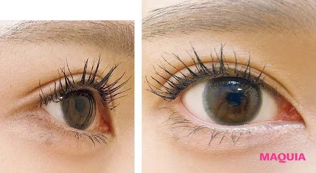 マキア　みんなのベスコス 2025年 上半期　マスカラ　3位 キャンメイク クイックラッシュカーラー BK　スウォッチ　メイク