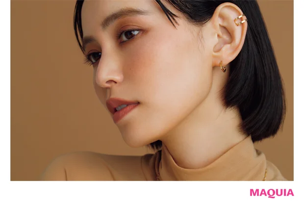 【POINT 3】下半顔はシャープに締める