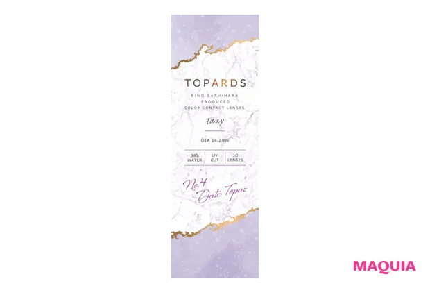 TOPARDS 1day デートトパーズ 10枚入り ¥1760/PIA