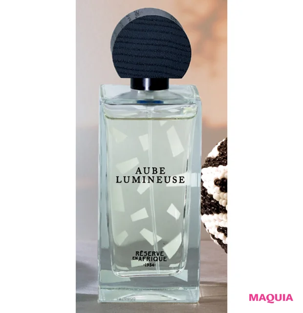 マキア 連載 ムーン・リーの開運フレグランス 2026年2月 Réserve en Afrique レゼルブ アン アフリク “オーブ ルミヌーズ”