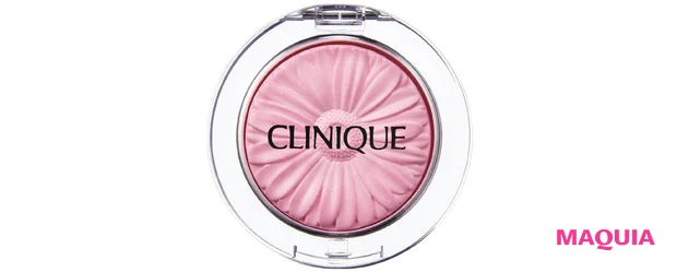 クリスマスコフレ 2025 クリニーク チーク ポップ デュオ バレリーナ & パンジー セットに入っている26チーク ポップ #21 バレリーナ ポップ