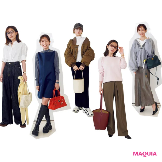 【田中みな実さん】愛用中の「ザ・ロウ」のパークトート8個を公開!私服コーデも披露