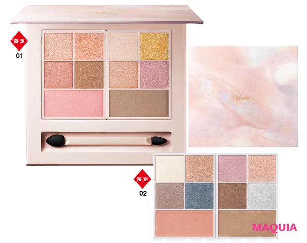 30th グラマラス  レイヤード パレット  各¥3080