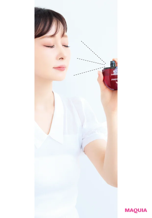 マキア　スキンケア　ミスト　おすすめ　石井美保　セラム イン ミスト N°1 ドゥ シャネル