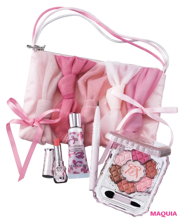 クリスマスコフレ 2025 マキアエディター ジルスチュアート リボンファッションショー コレクション