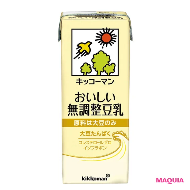 生クリームが食べたいときはおいしい無調整豆乳でタンパク質を補給