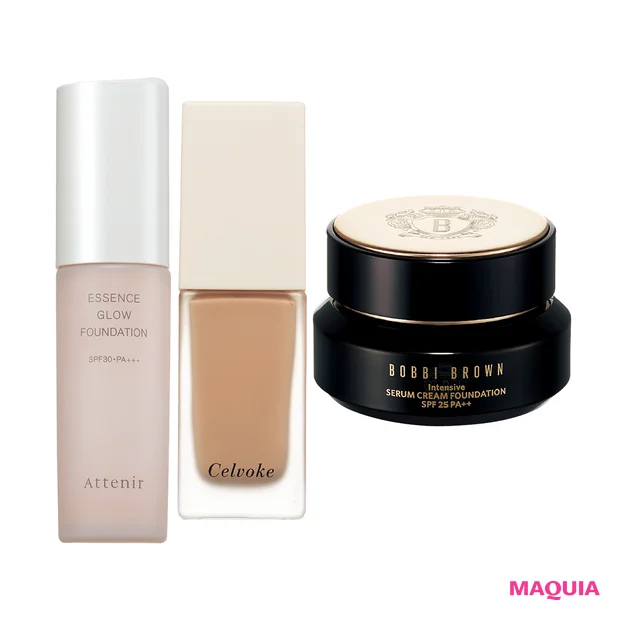 【長井かおりさん完全監修】“絶対に乾かない”秋ファンデ3選