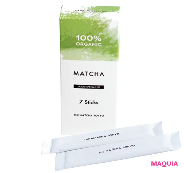 トレンド バズりフード 抹茶 100% ORGANIC MATCHA JAPAN PREMIUM 7sticks 1.5g×7本