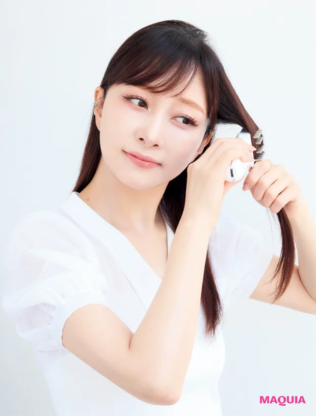 石井美保 パーツケア ヘアケア