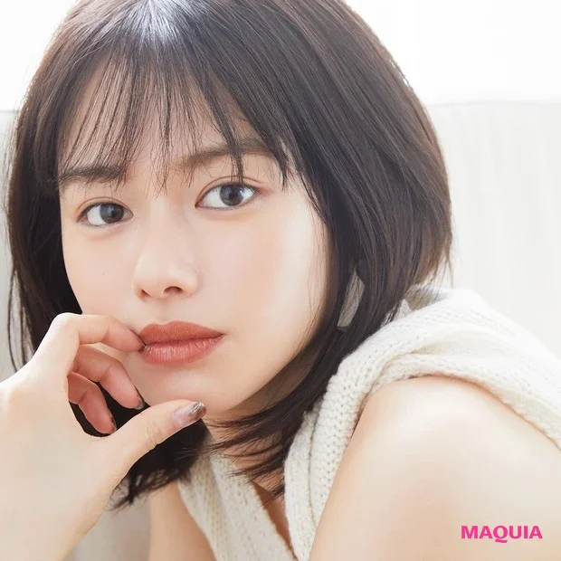 自然体なのにほんのり血色感を出したい！ 河北メイクで山本舞香さんがメイク感のあるナチュラルメイクを実践