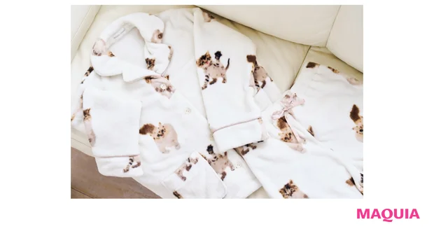 柔らかな素材にも癒やされる 猫柄パジャマが完成！