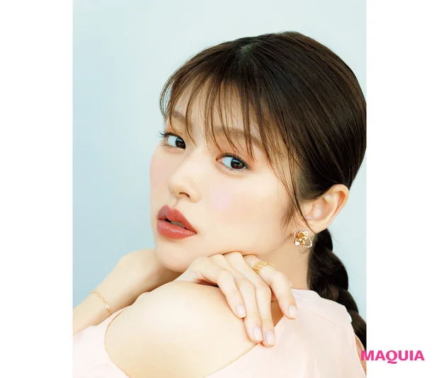 モデルメイク仕上がり