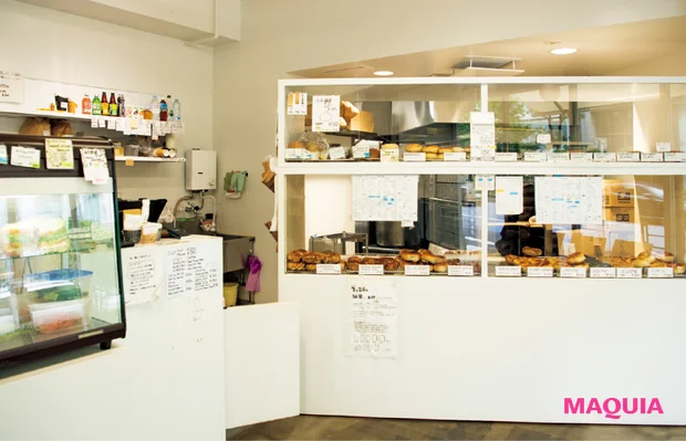 新橋 ベーグル専門店 MARUICHI BAGEL 内観