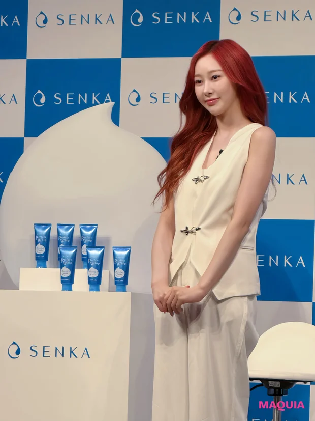 「SENKA グローバルアンバサダー GISELLE of aespa　日本初解禁　新CM発表会」GALLERY_1