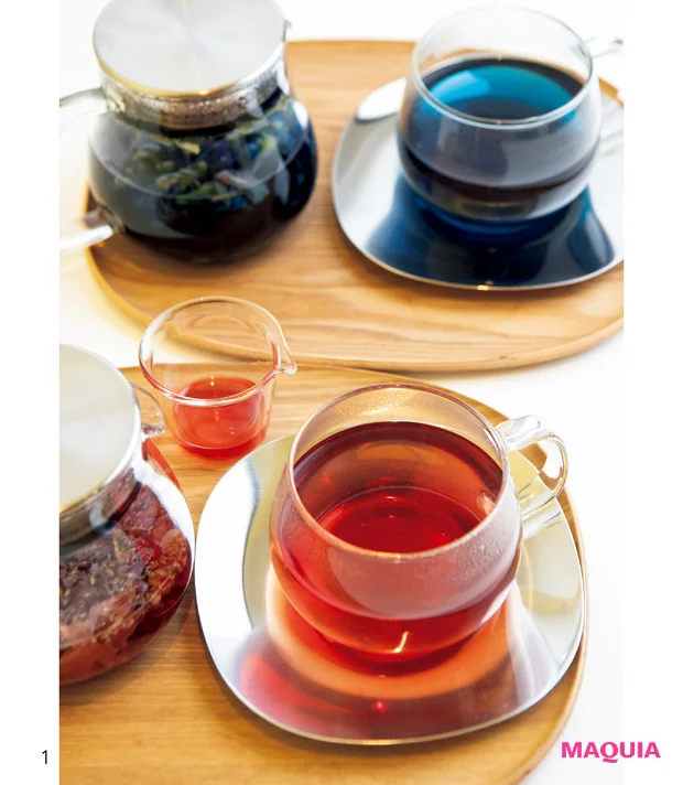 Cafe Bar NeRoLi herb 表参道 ハーブティー プライムクオリティ インナービューティーブレンド