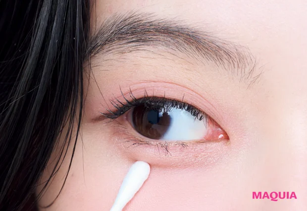 多幸感メイク いむたん 涙袋メイク 2aN ベターミーアイパレット 15 シャドウをぼかす